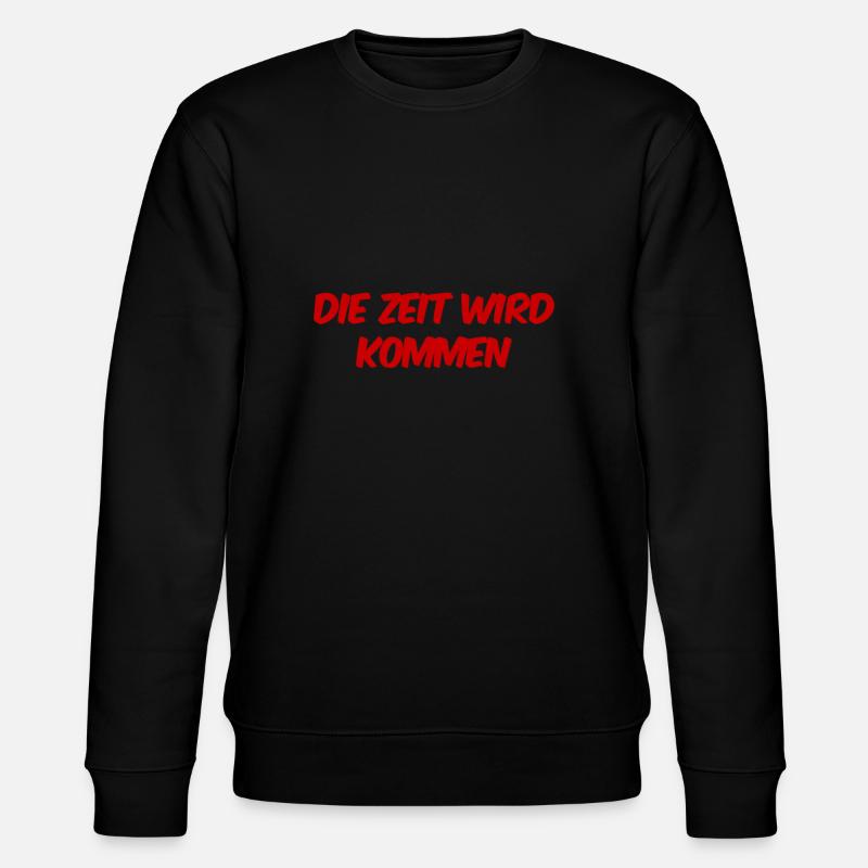 abwarten - Stanley/Stella Unisex Bio-Sweatshirt CHANGER  - Schwarz