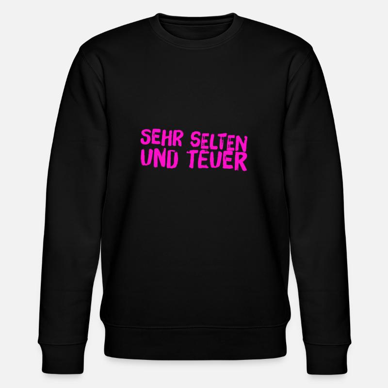 unbezahlbar - Stanley/Stella Unisex Bio-Sweatshirt CHANGER  - Schwarz