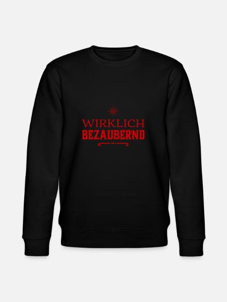 richtig bezaubernd - Stanley/Stella Unisex Bio-Sweatshirt CHANGER - Schwarz