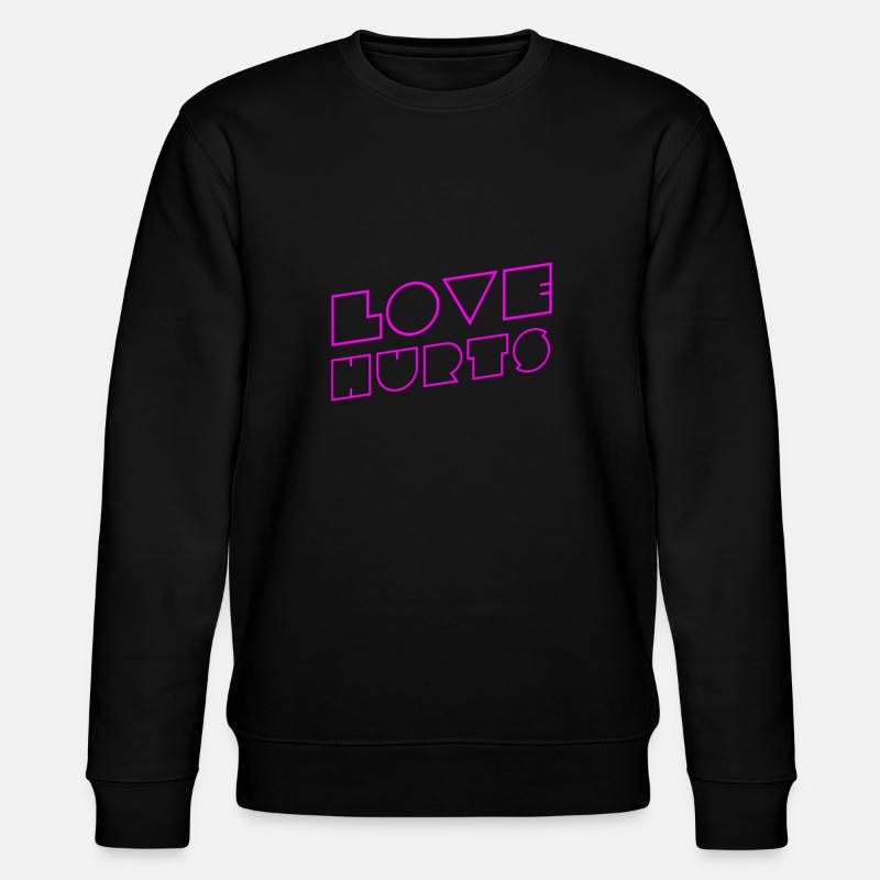 L’amour n’est pas facile - Sweat bio CHANGER Stanley/Stella Unisexe - noir