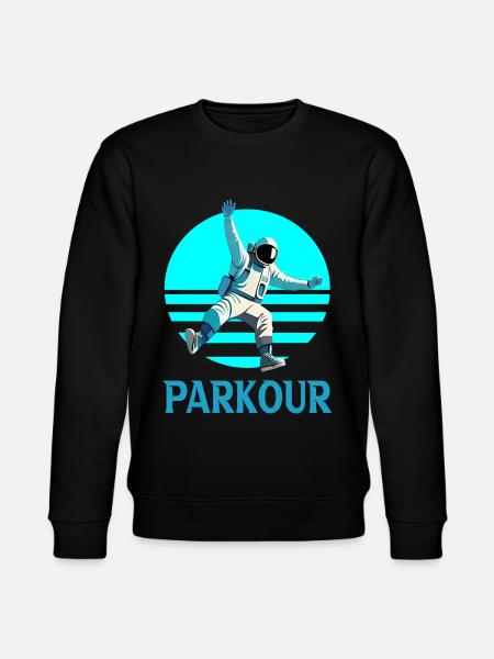 Parkour - Stanley/Stella Unisex Bio-Sweatshirt CHANGER  - Schwarz