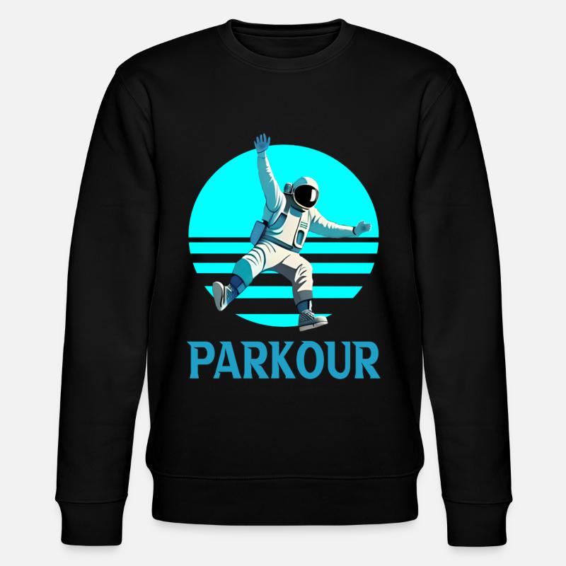Parkour - Stanley/Stella CHANGER Unisex Organic Sweatshirt - black