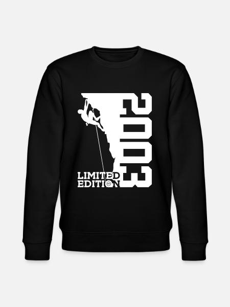 ALPINISTE 2003 ESCALADE 23E ANNIVERSAIRE - Sweat bio CHANGER Stanley/Stella Unisexe - noir
