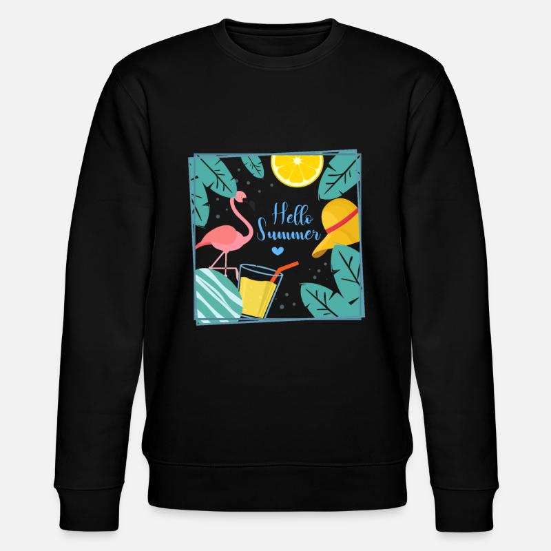 Sommer - Stanley/Stella Unisex Bio-Sweatshirt CHANGER  - Schwarz