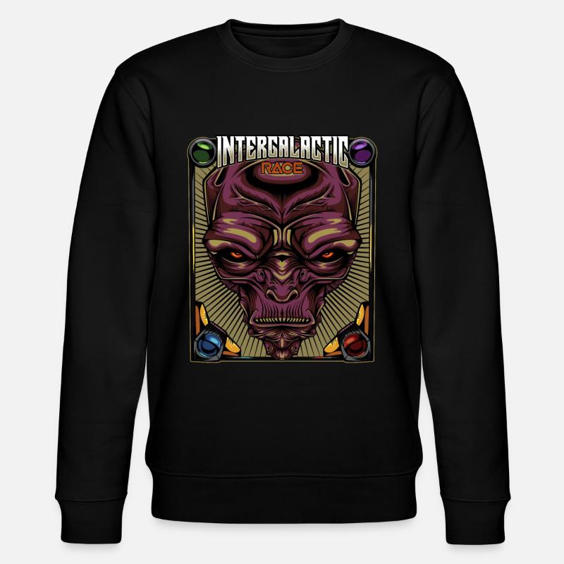 Course intergalactique | Cadeau étranger extraterrestre - Sweat bio CHANGER Stanley/Stella Unisexe - noir
