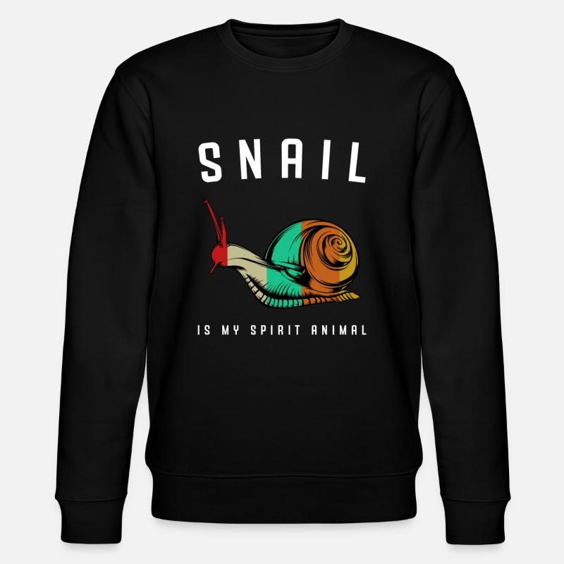 escargot - Sweat bio CHANGER Stanley/Stella Unisexe - noir