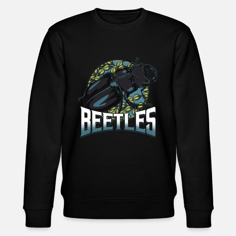 Riesenkäfer - Stanley/Stella Unisex Bio-Sweatshirt CHANGER  - Schwarz