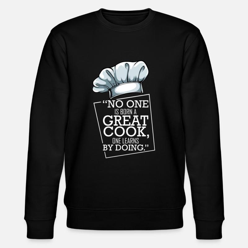 chef - Stanley/Stella CHANGER Unisex Organic Sweatshirt - black