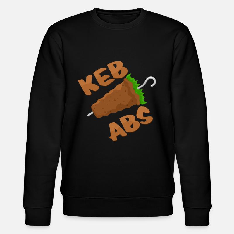 Kebab - Stanley/Stella Unisex Bio-Sweatshirt CHANGER  - Schwarz