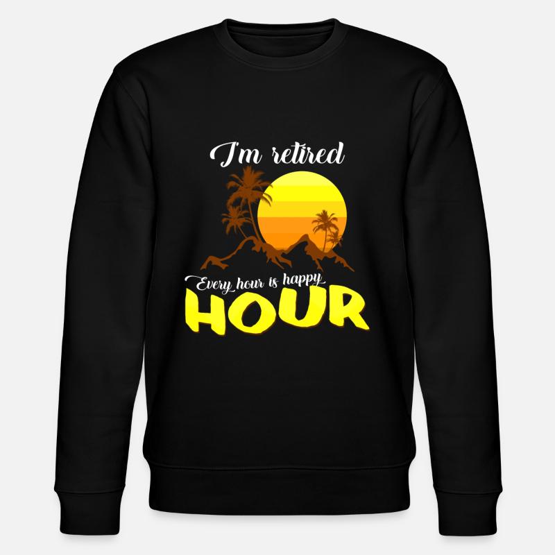 retraite - Sweat bio CHANGER Stanley/Stella Unisexe - noir