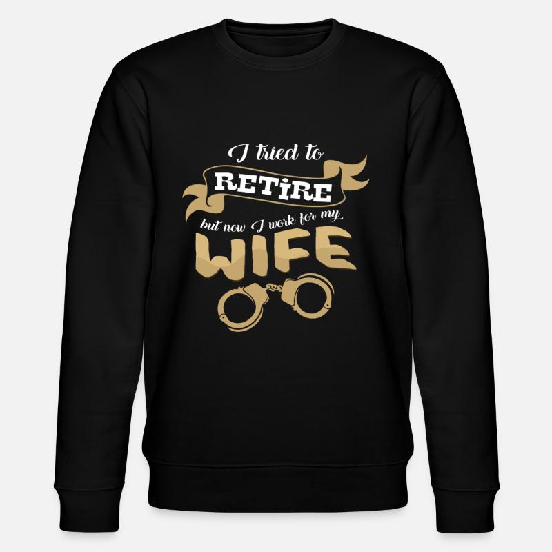 retraite - Sweat bio CHANGER Stanley/Stella Unisexe - noir