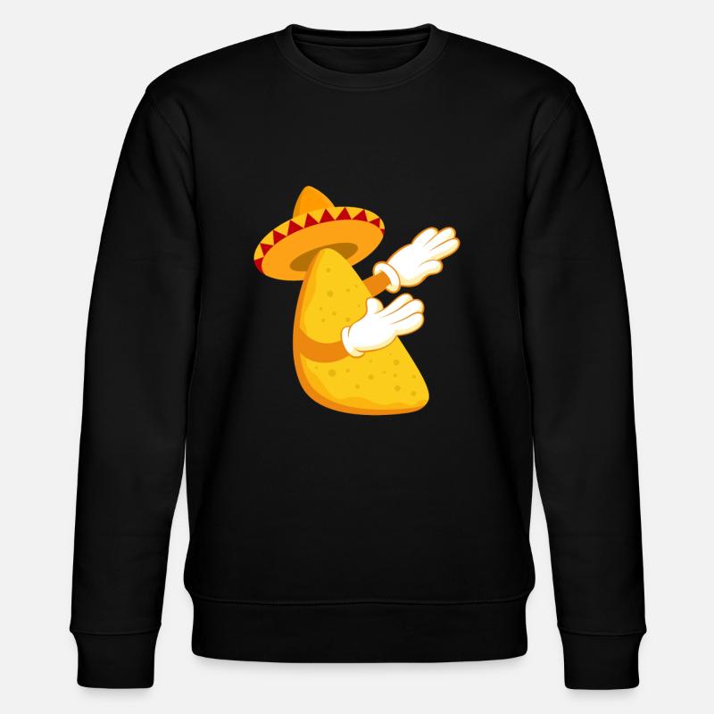 Nacho - Stanley/Stella Unisex Bio-Sweatshirt CHANGER  - Schwarz