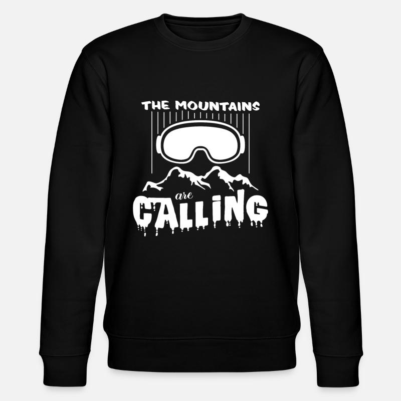Snowboard - Stanley/Stella Unisex Bio-Sweatshirt CHANGER  - Schwarz