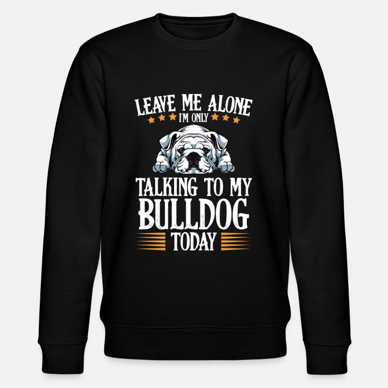 Bouledogue - Sweat bio CHANGER Stanley/Stella Unisexe - noir