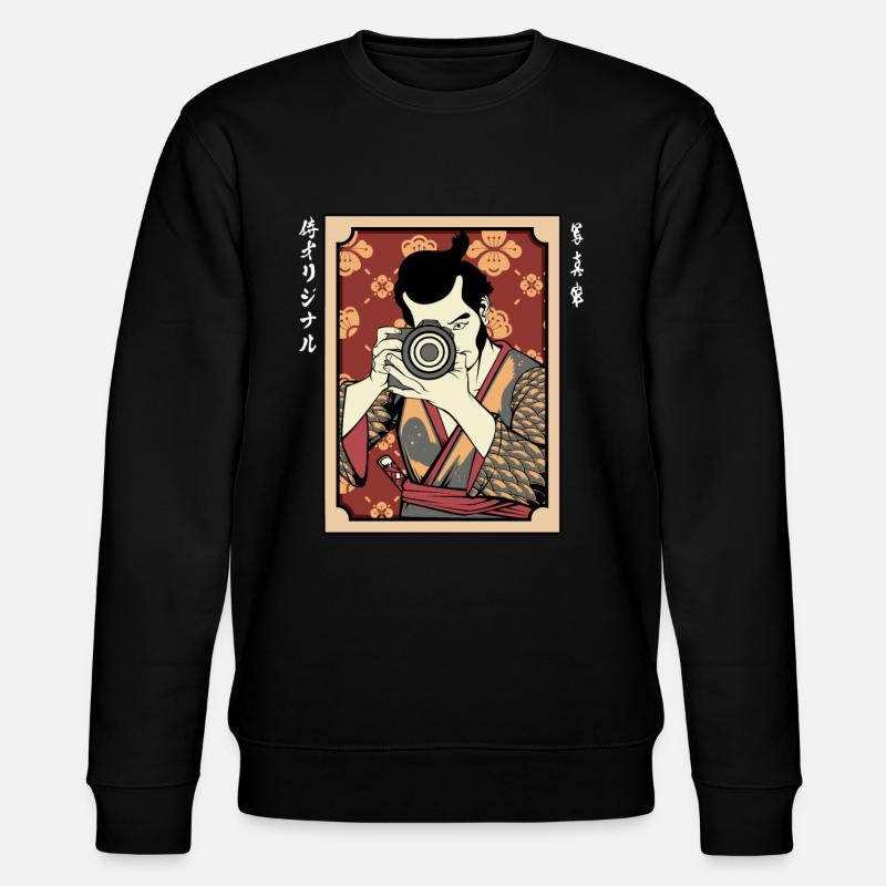 Fotograf - Stanley/Stella Unisex Bio-Sweatshirt CHANGER  - Schwarz