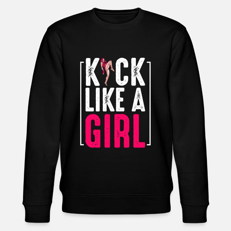 Kickboxing - Stanley/Stella Unisex Bio-Sweatshirt CHANGER  - Schwarz