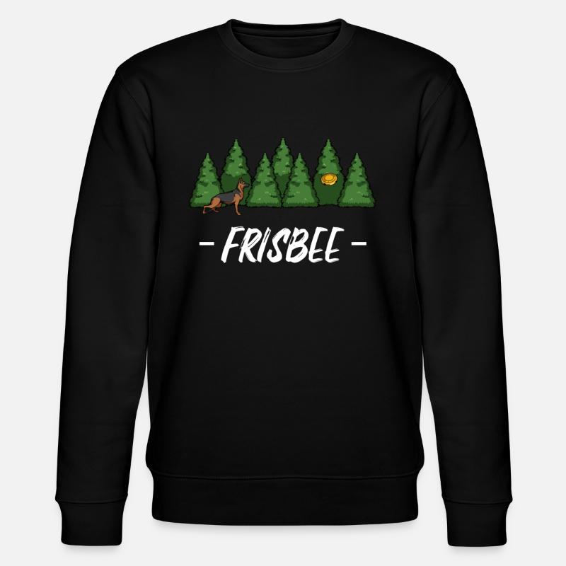 Frisbee - Stanley/Stella CHANGER Unisex Organic Sweatshirt - black