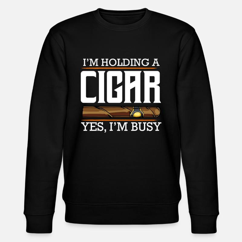 cigare - Sweat bio CHANGER Stanley/Stella Unisexe - noir