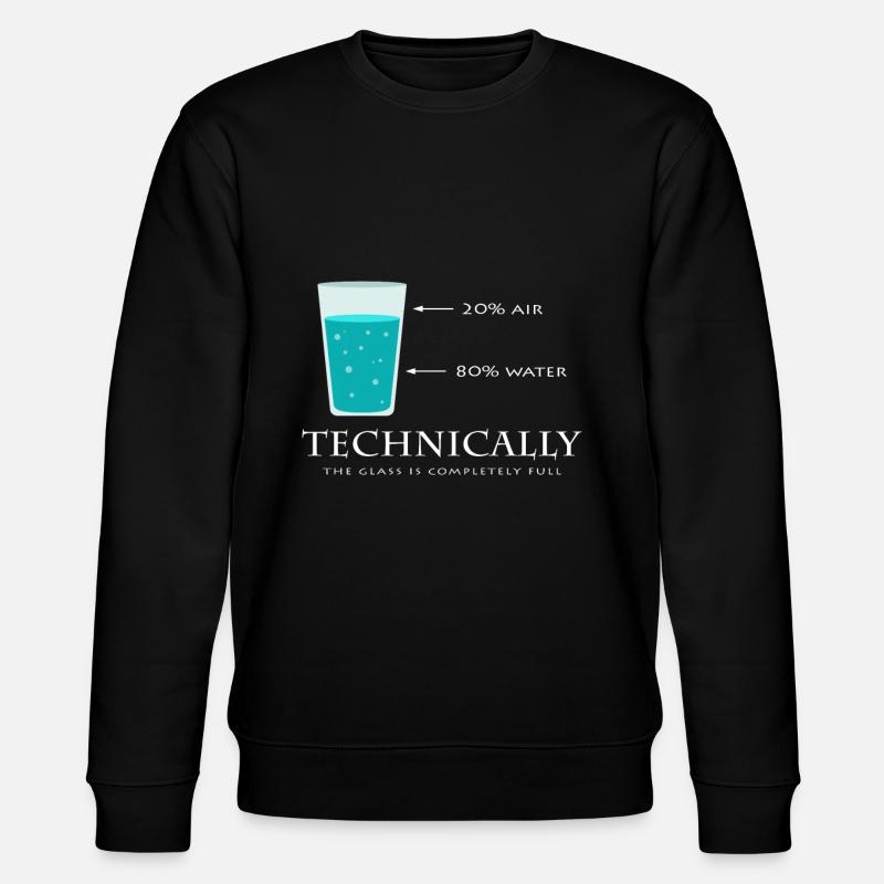 science - Sweat bio CHANGER Stanley/Stella Unisexe - noir