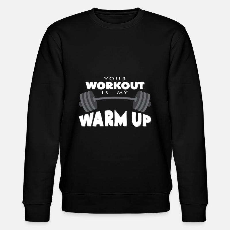 Barbell - Sweat bio CHANGER Stanley/Stella Unisexe - noir