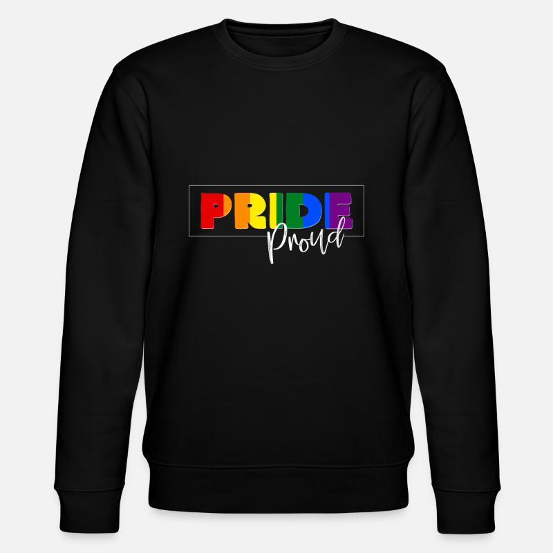 Gay Pride - Sweat bio CHANGER Stanley/Stella Unisexe - noir
