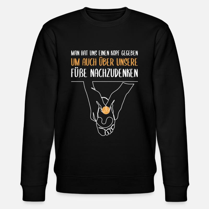 Dicton de pédicure - Sweat bio CHANGER Stanley/Stella Unisexe - noir