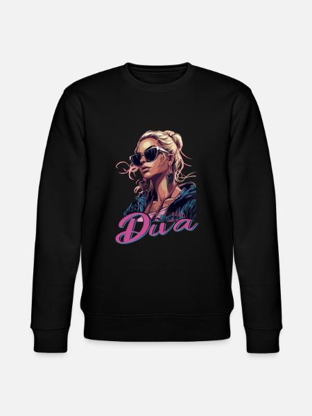 Beam Radiant Diva - Stanley/Stella CHANGER Unisex Organic Sweatshirt - black