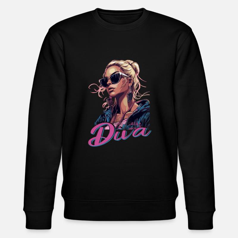 Faisceau Radiant Diva - Sweat bio CHANGER Stanley/Stella Unisexe - noir