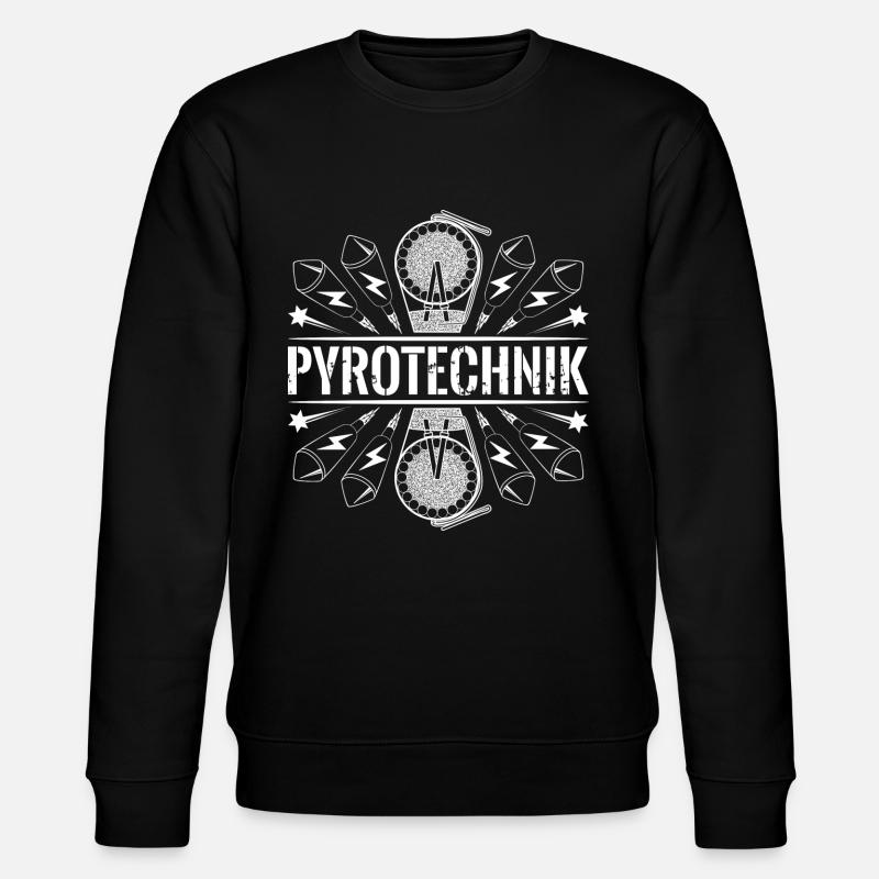 Pyrotechnics Rockets Pyro - Stanley/Stella CHANGER Unisex Organic Sweatshirt - black
