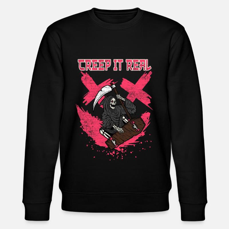 Creap It Réel - Sweat bio CHANGER Stanley/Stella Unisexe - noir