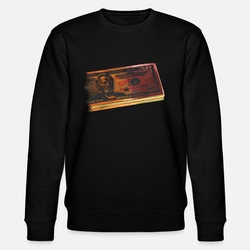 Dollars - Stanley/Stella Unisex Bio-Sweatshirt CHANGER  - Schwarz