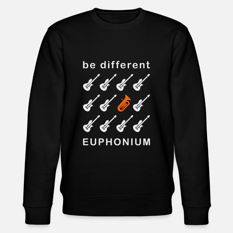 Euphonium Eufonium Blechbläser Tuba Spruch - Stanley/Stella Unisex Bio-Sweatshirt CHANGER  - Schwarz