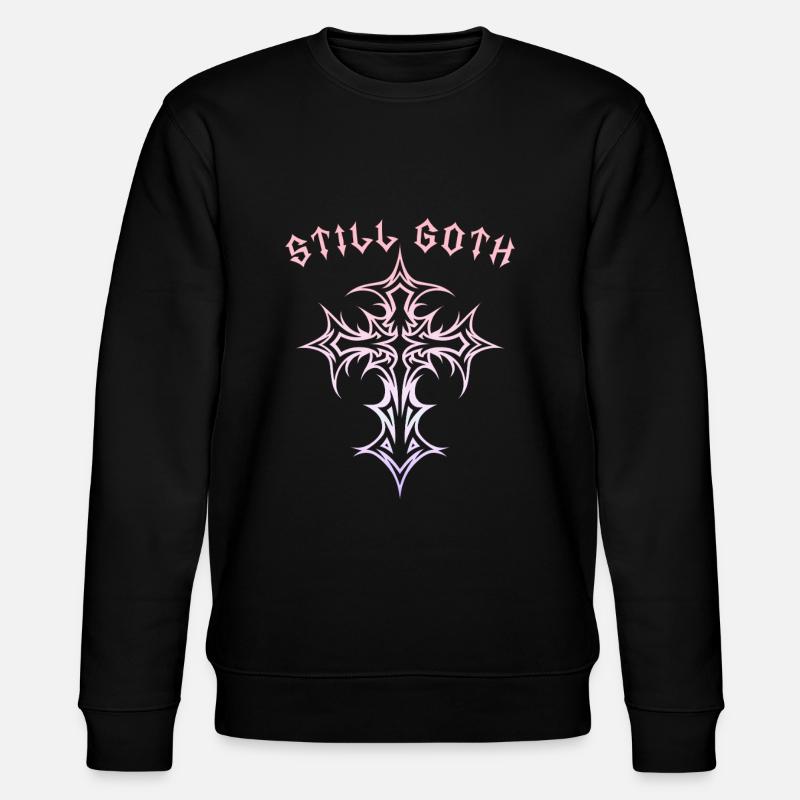 Toujours gothique ! Esthétique gothique Croix Y2K - Sweat bio CHANGER Stanley/Stella Unisexe - noir