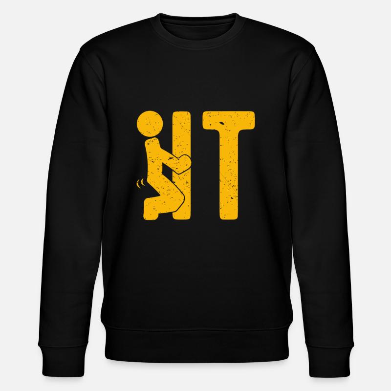 Fuck it Informationstechnik - Stanley/Stella Unisex Bio-Sweatshirt CHANGER  - Schwarz