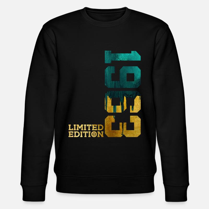 63E ANNIVERSAIRE ÉDITION LIMITÉE 1963 - Sweat bio CHANGER Stanley/Stella Unisexe - noir