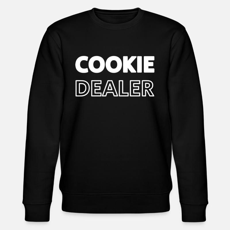 Revendeur de cookies Cookie Händler - Sweat bio CHANGER Stanley/Stella Unisexe - noir