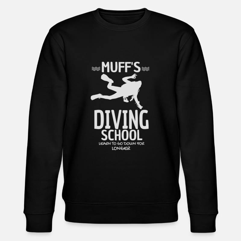 École de plongée Muff’s - Sweat bio CHANGER Stanley/Stella Unisexe - noir