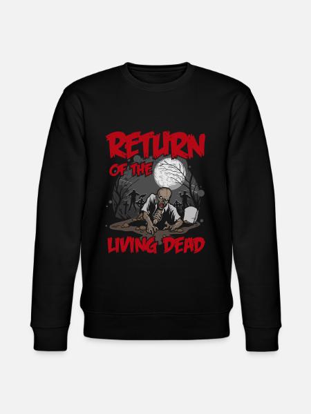 Living Dead Undead - Stanley/Stella CHANGER Unisex Organic Sweatshirt - black