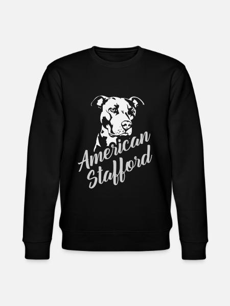 American Stafford - Stanley/Stella CHANGER Unisex Organic Sweatshirt - black