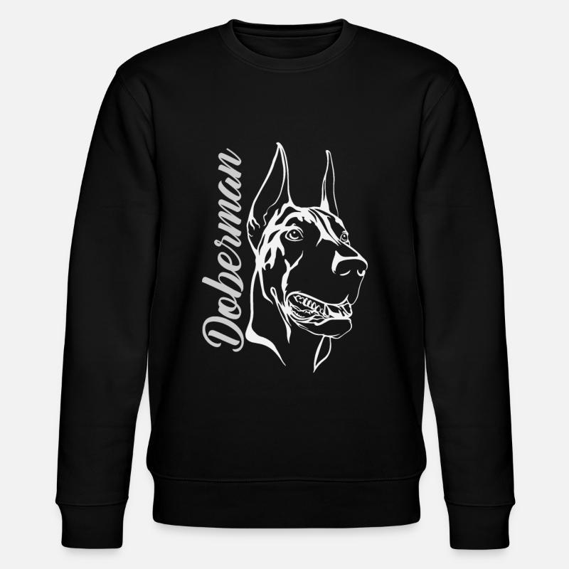Dobermann Doberman - Stanley/Stella Unisex Bio-Sweatshirt CHANGER  - Schwarz