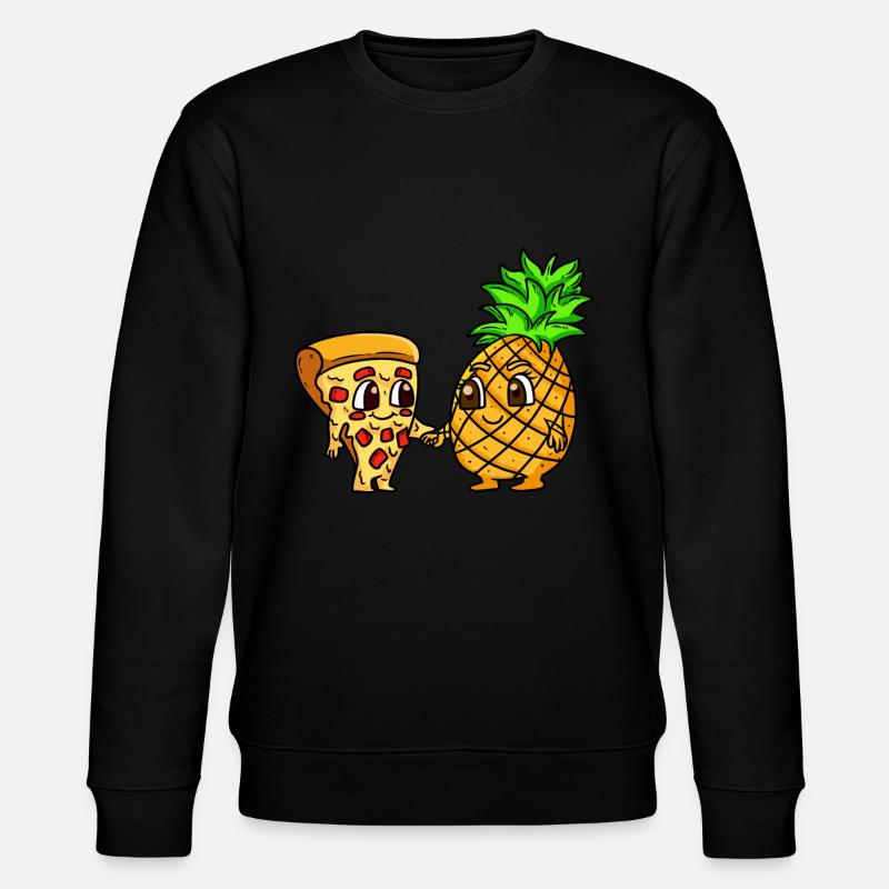 Pizza ANanas Hawaii chers amis - Sweat bio CHANGER Stanley/Stella Unisexe - noir