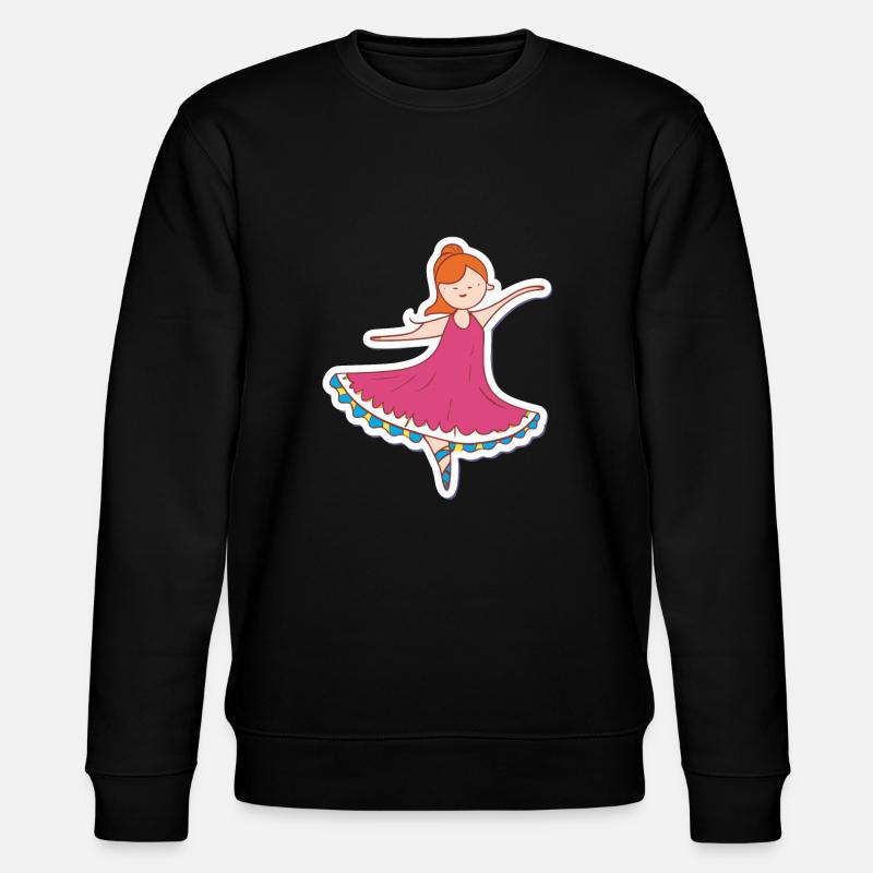 Ballett - Stanley/Stella Unisex Bio-Sweatshirt CHANGER  - Schwarz
