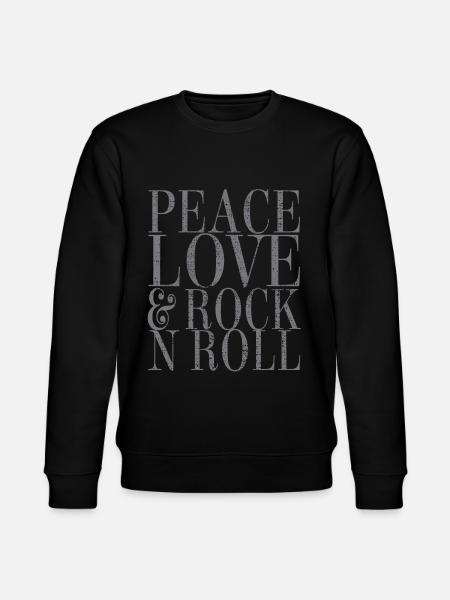 Rock And Roll - Stanley/Stella CHANGER Unisex Organic Sweatshirt - black