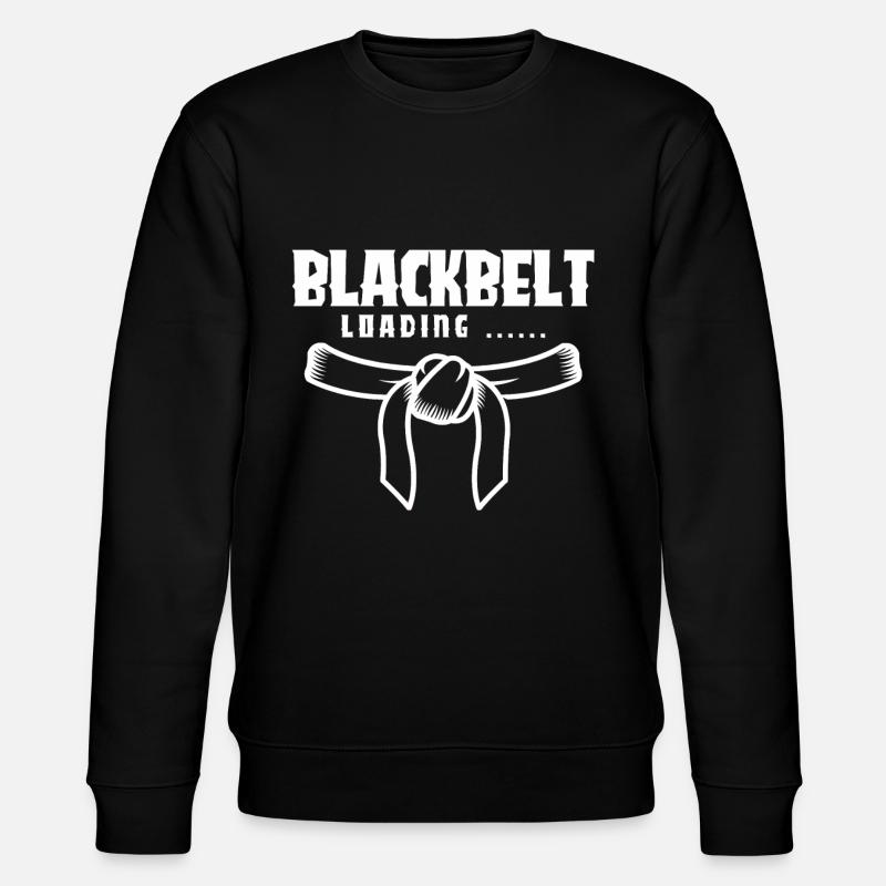 Blackbelt loading - Stanley/Stella CHANGER Unisex Organic Sweatshirt - black