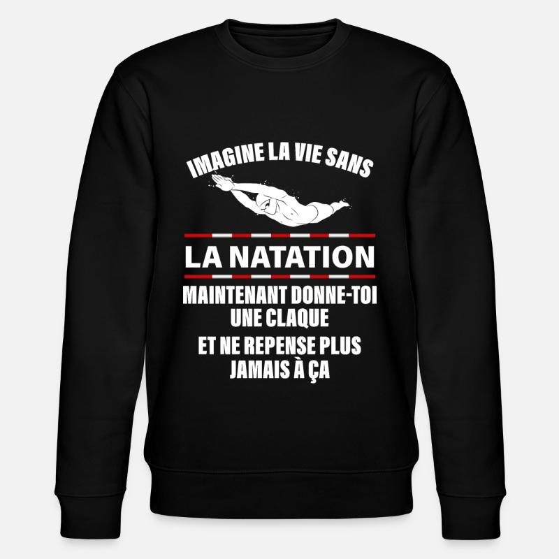 Natation - Sweat bio CHANGER Stanley/Stella Unisexe - noir