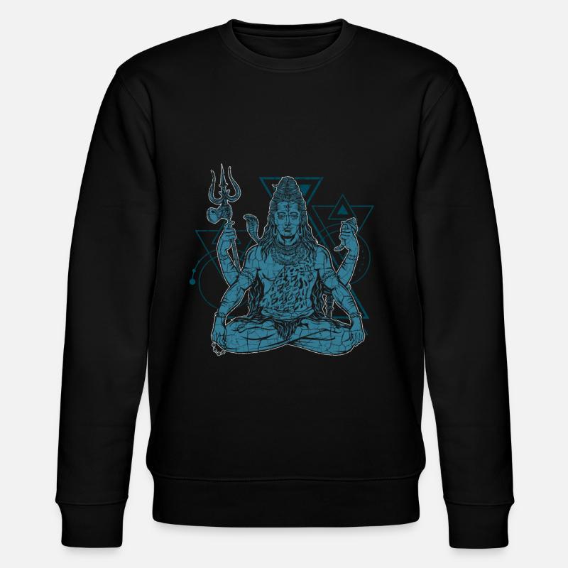 Shiva - Stanley/Stella Unisex Bio-Sweatshirt CHANGER  - Schwarz