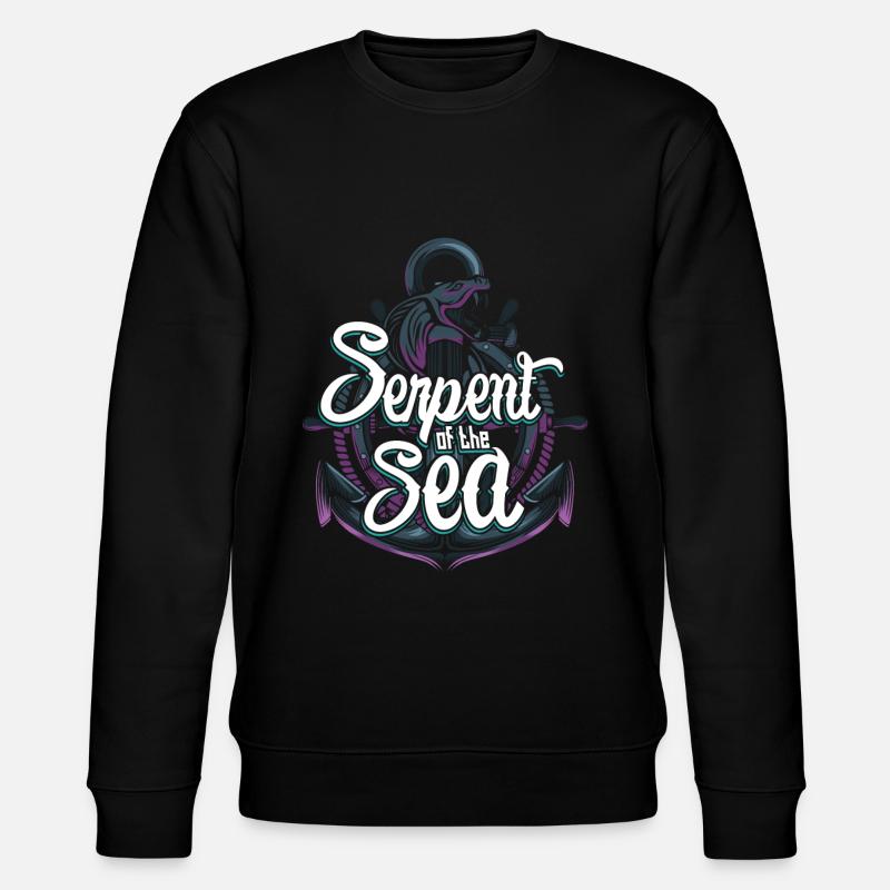 serpent de mer - Sweat bio CHANGER Stanley/Stella Unisexe - noir