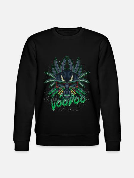Cool Modern Voodoo Voodoo - Stanley/Stella CHANGER Unisex Organic Sweatshirt - black