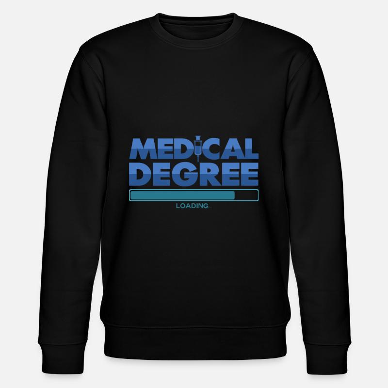 Medizin Studium - Stanley/Stella Unisex Bio-Sweatshirt CHANGER  - Schwarz