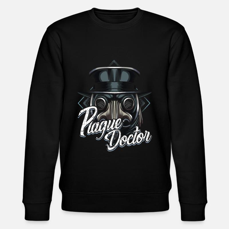 médecin peste - Sweat bio CHANGER Stanley/Stella Unisexe - noir